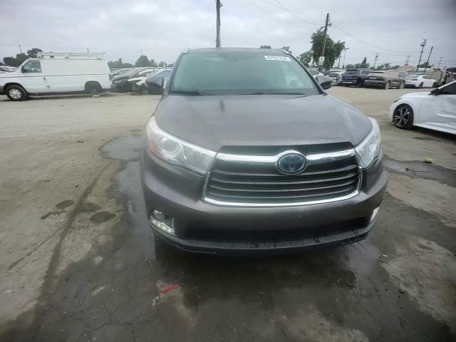 2015 Toyota Highlander Hybrid Limited VIN: 5TDDCRFH4FS007355 Lot: 67921454