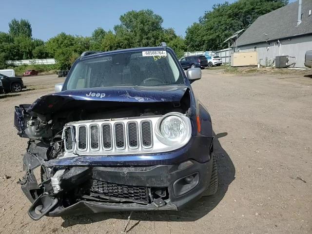 2016 Jeep Renegade Limited VIN: ZACCJBDT5GPD46365 Lot: 68508764