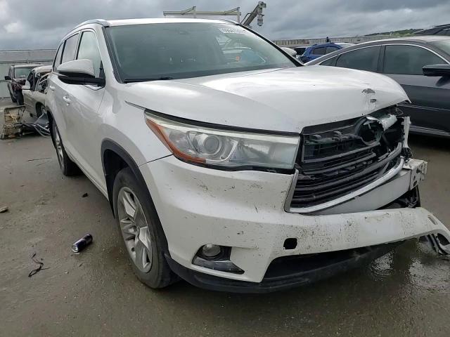 2015 Toyota Highlander Limited VIN: 5TDDKRFH3FS167455 Lot: 69541324