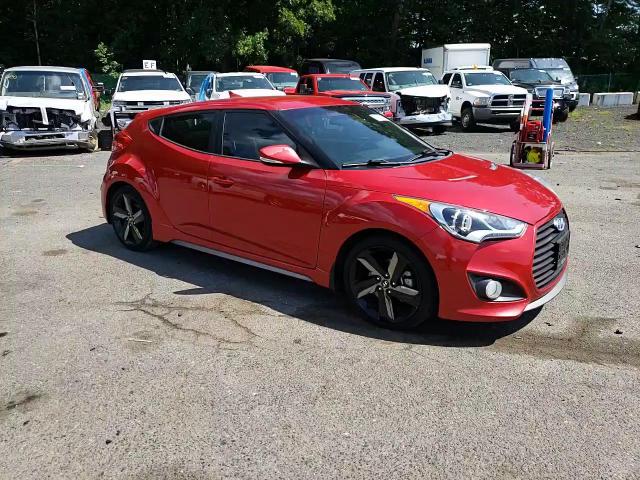 2014 Hyundai Veloster Turbo VIN: KMHTC6AE0EU200020 Lot: 68376134