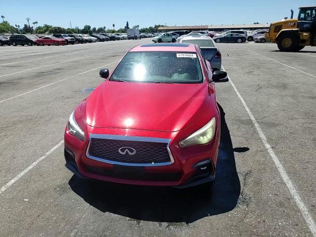 2019 Infiniti Q50 Red Sport 400 VIN: JN1FV7AP5KM760231 Lot: 67876684