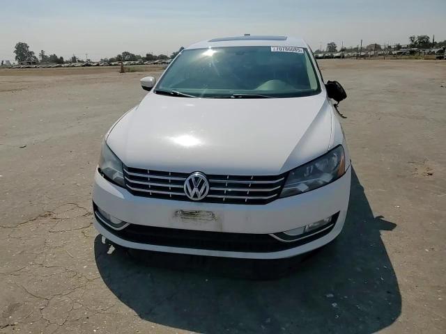 2013 Volkswagen Passat Se VIN: 1VWBN7A32DC030470 Lot: 70786085