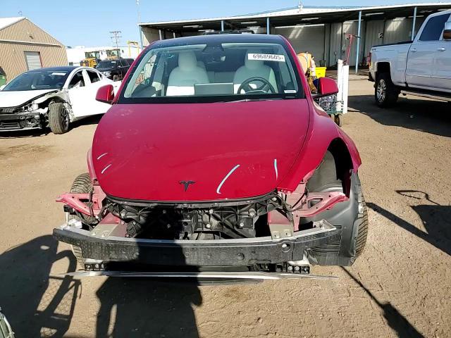 2021 Tesla Model Y VIN: 5YJYGDEE7MF249686 Lot: 69689605