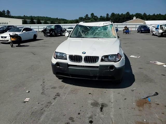 2004 BMW X3 2.5I VIN: WBXPA73444WB28852 Lot: 67784795