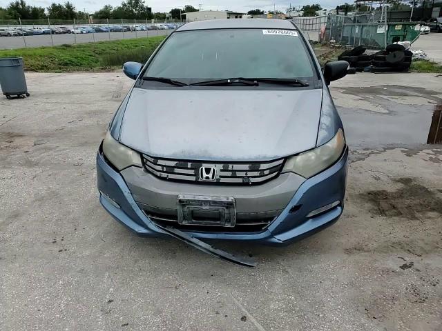 2010 Honda Insight Ex VIN: JHMZE2H73AS017028 Lot: 69970605
