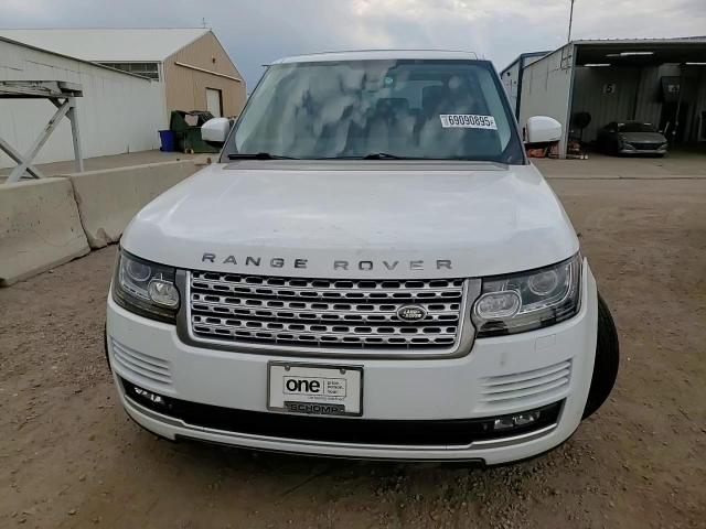 2014 Land Rover Range Rover Hse VIN: SALGS2VF3EA125070 Lot: 69090895