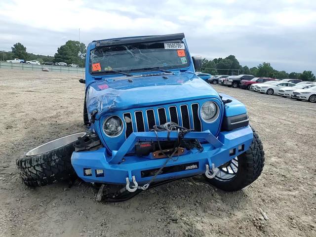 2022 Jeep Wrangler Unlimited Sahara VIN: 1C4HJXEM5NW242842 Lot: 70505705