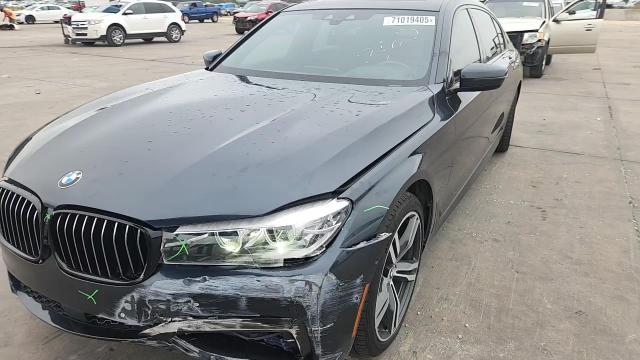 2017 BMW 740 I VIN: WBA7E2C34HG740975 Lot: 71019405