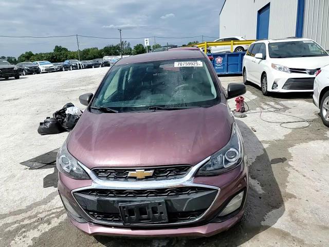 2020 Chevrolet Spark Ls VIN: KL8CB6SA7LC441314 Lot: 70759925