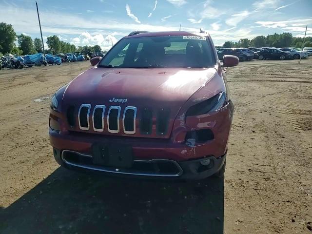 2016 Jeep Cherokee Limited VIN: 1C4PJMDS7GW167025 Lot: 70649735