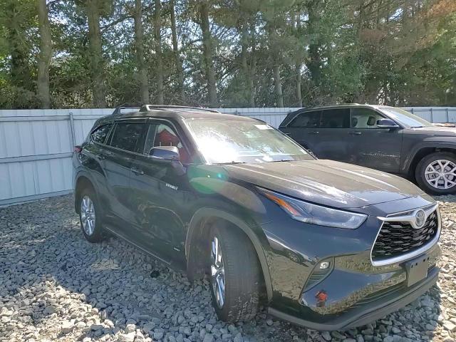 2021 Toyota Highlander Hybrid Le VIN: 5TDBBRCH0MS525815 Lot: 70126045