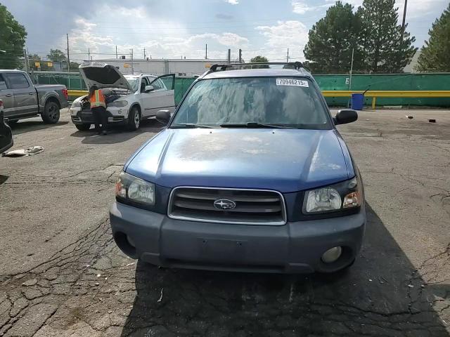 2003 Subaru Forester 2.5X VIN: JF1SG63633G768760 Lot: 70946215