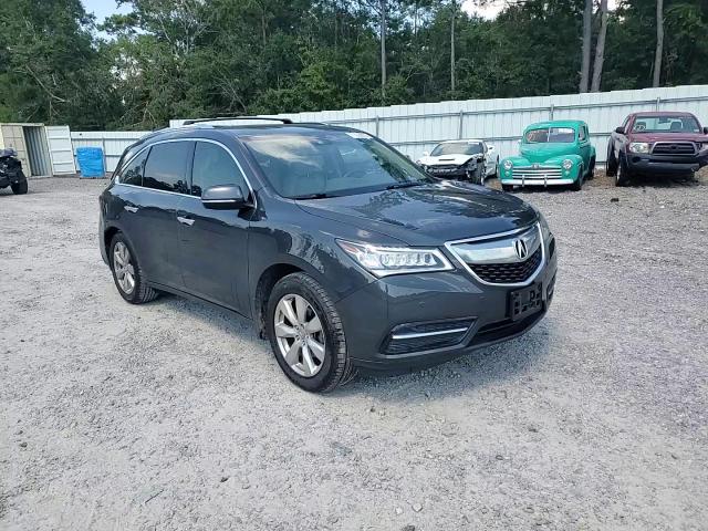 2016 Acura Mdx Advance VIN: 5FRYD4H93GB057871 Lot: 71038955