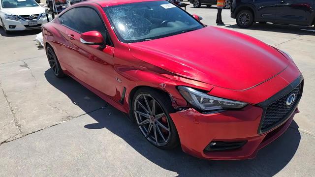 2018 Infiniti Q60 Red Sport 400 VIN: JN1FV7EK0JM530268 Lot: 67365925