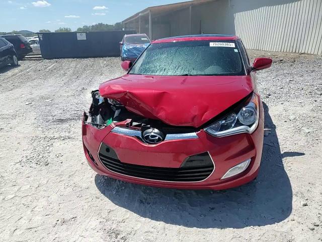 2017 Hyundai Veloster VIN: KMHTC6AD5HU324117 Lot: 70260385