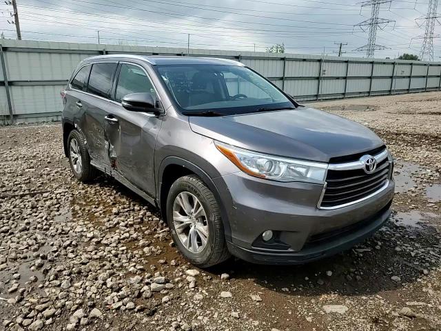 2015 Toyota Highlander Xle VIN: 5TDJKRFH2FS126916 Lot: 69127065