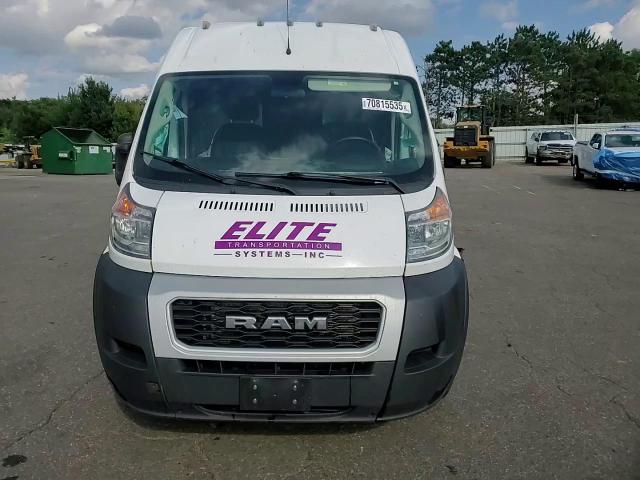 2021 Ram Promaster 2500 2500 High VIN: 3C6LRVDG4ME579120 Lot: 70815535