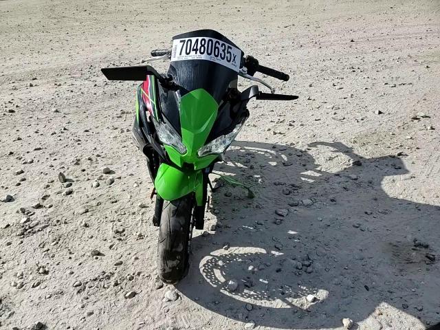 2024 Kawasaki Ex650 R VIN: ML5EXER17RDAD5384 Lot: 70480635