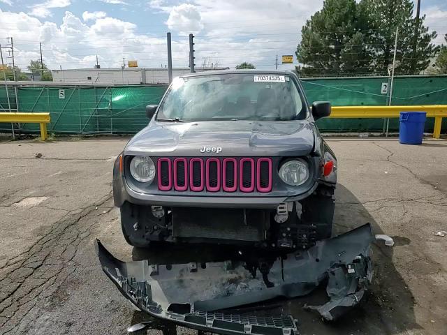 2016 Jeep Renegade Sport VIN: ZACCJBAT9GPD39827 Lot: 70374535
