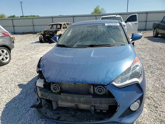 2016 Hyundai Veloster Turbo VIN: KMHTC6AE5GU260653 Lot: 70649355