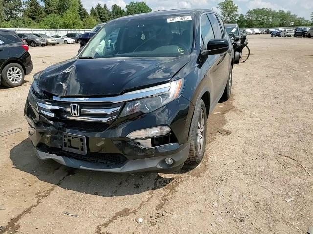 2017 Honda Pilot Exl VIN: 5FNYF6H56HB045848 Lot: 68819895