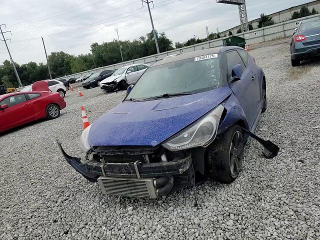 2014 Hyundai Veloster Turbo VIN: KMHTC6AE7EU202380 Lot: 70484125
