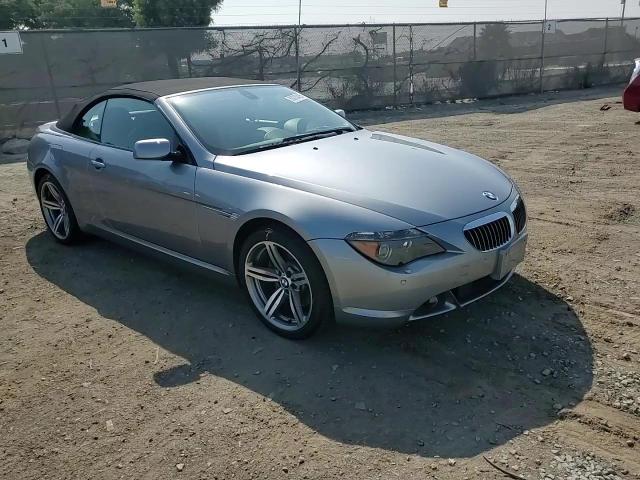 2006 BMW 650 I VIN: WBAEK13406CN76406 Lot: 68000465