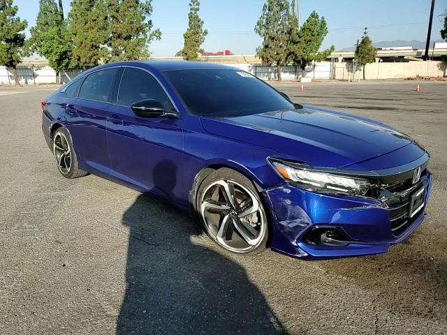 2021 Honda Accord Sport VIN: 1HGCV1F30MA100560 Lot: 70540655