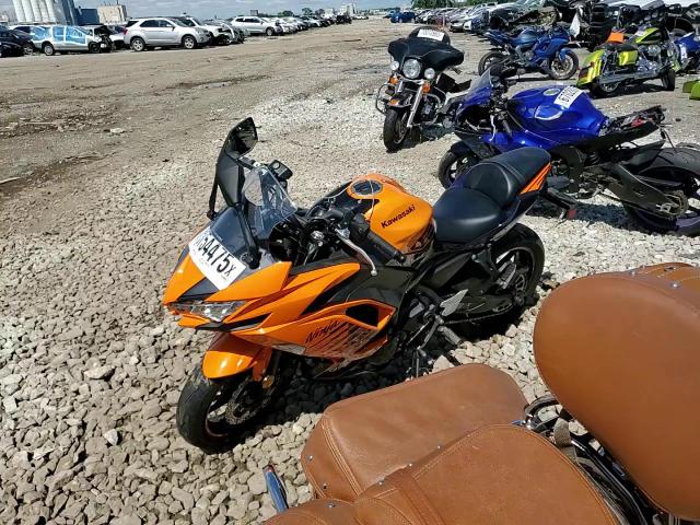 2025 Kawasaki Ex650 P VIN: ML5EXEP17SDAG1914 Lot: 70754475