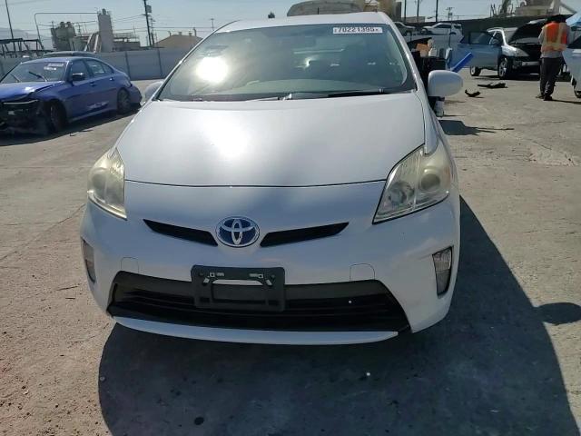 2013 Toyota Prius VIN: JTDKN3DUXD5655039 Lot: 70221395