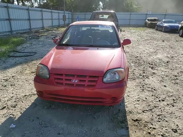 2005 Hyundai Accent Gl VIN: KMHCG45C35U608223 Lot: 70807655