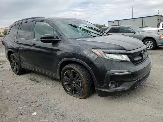 2021 Honda Pilot Black VIN: 5FNYF6H79MB072974 Lot: 70589305