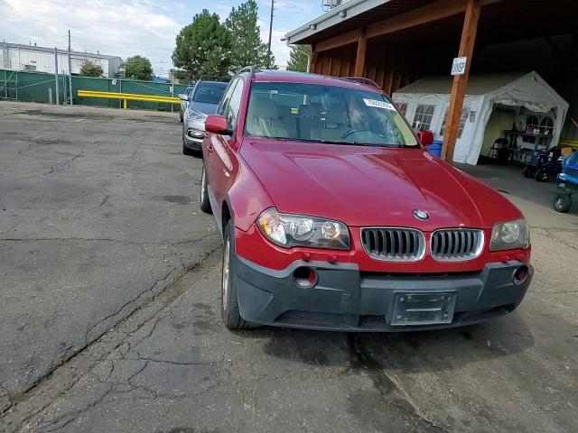 2004 BMW X3 2.5I VIN: WBXPA73474WC37757 Lot: 70600355