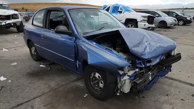 2002 Hyundai Accent Gs VIN: KMHCG35C22U161535 Lot: 70580195