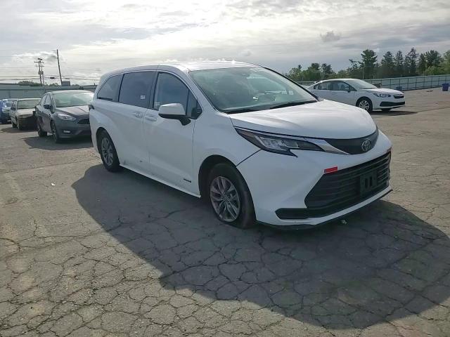 2021 Toyota Sienna Le VIN: 5TDKRKEC6MS043743 Lot: 68544565