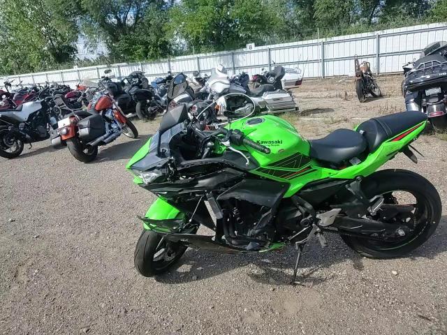 2024 Kawasaki Ex650 P VIN: ML5EXEP19RDAC7662 Lot: 70297725