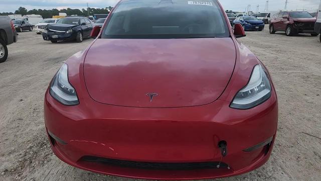 2021 Tesla Model Y VIN: 5YJYGDEE5MF091591 Lot: 70762315