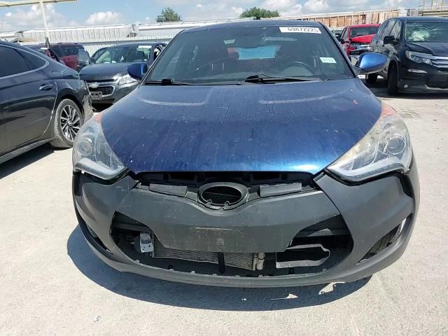 2016 Hyundai Veloster Turbo VIN: KMHTC6AE9GU296376 Lot: 69872225