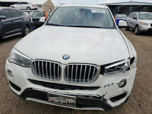 2017 BMW X3 xDrive35I VIN: 5UXWX7C57H0U41768 Lot: 71105985