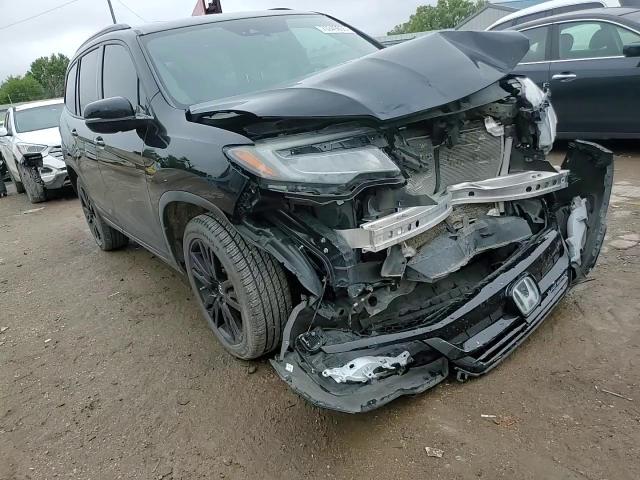 2021 Honda Pilot Black VIN: 5FNYF6H79MB017425 Lot: 70349805