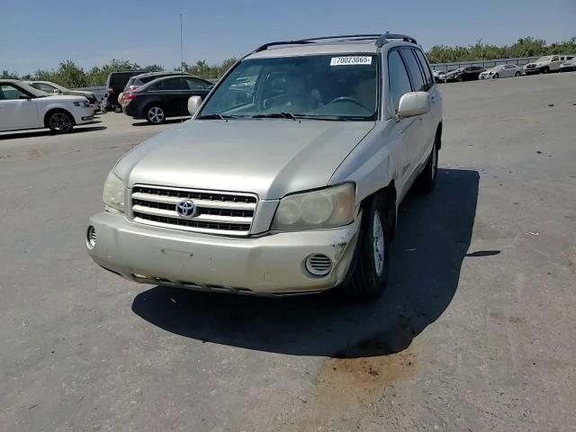 2001 Toyota Highlander VIN: JTEGF21A010005633 Lot: 70023065
