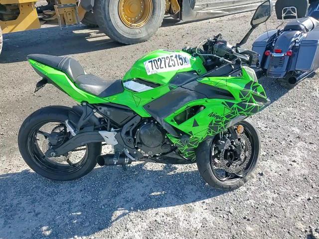 2025 Kawasaki Ex650 P VIN: ML5EXEP14SDAE4911 Lot: 70272515