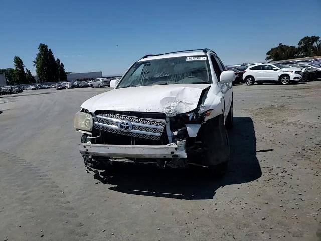 2006 Toyota Highlander Hybrid VIN: JTEEW21A960002969 Lot: 70123915