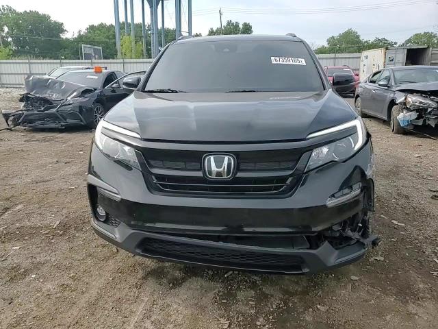 2021 Honda Pilot Se VIN: 5FNYF6H26MB099327 Lot: 67359165