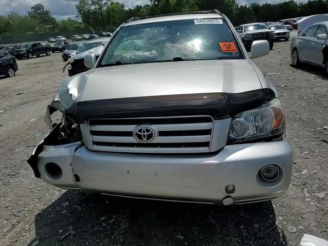 2005 Toyota Highlander Limited VIN: JTEEP21A350099324 Lot: 68838025