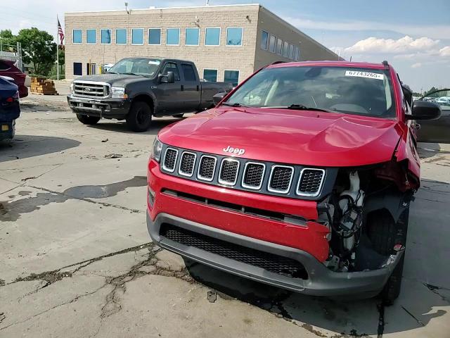 2017 Jeep Compass Sport VIN: 3C4NJDAB0HT668082 Lot: 67743265