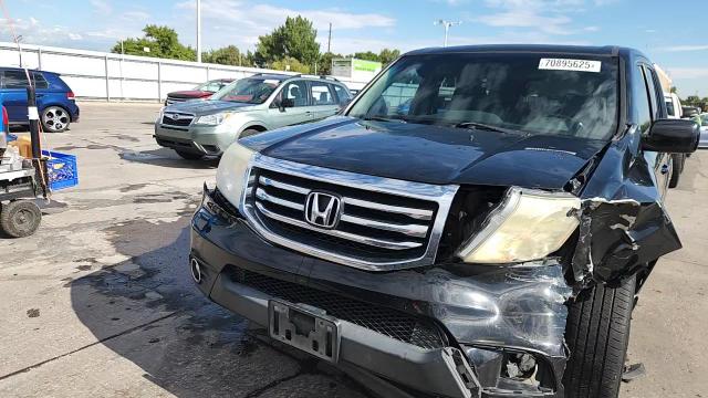 2014 Honda Pilot Exl VIN: 5FNYF4H57EB009621 Lot: 70895625