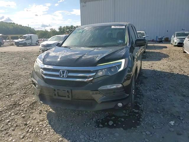 2017 Honda Pilot Exln VIN: 5FNYF6H76HB028503 Lot: 70294665
