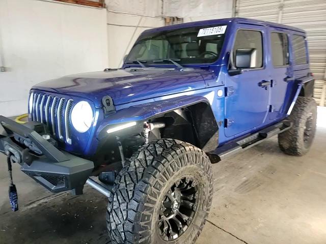 2018 Jeep Wrangler Unlimited Sahara VIN: 1C4HJXEG6JW321814 Lot: 70115105