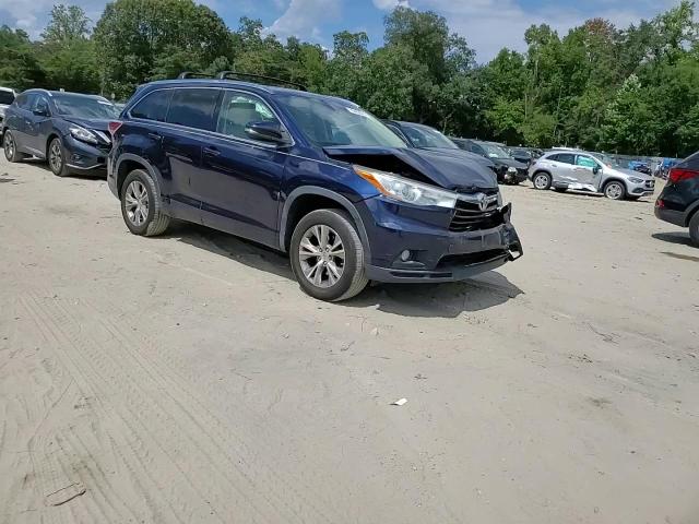 2015 Toyota Highlander Xle VIN: 5TDKKRFHXFS045277 Lot: 70429645